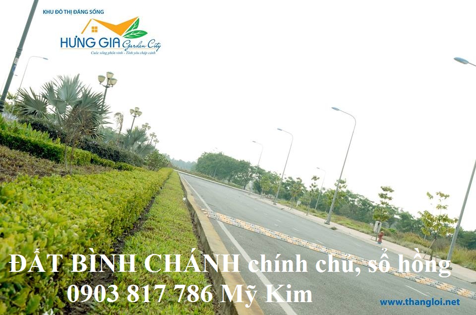 Bán đất bình chánh chính chủ - sổ hồng   KHU ĐÔ THỊ MỚI chỉ 285 TRIỆU/100m2 2858074