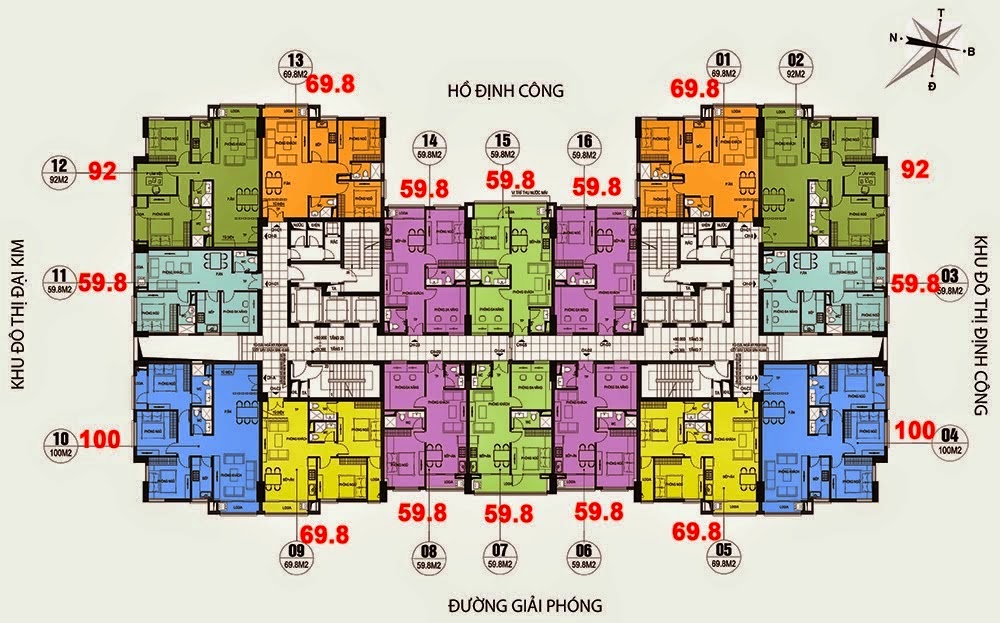 Tôi cần bán chung cư CT36 Định Công - Dream Home, căn góc 1212, DT 92m2, giá 20tr/m2 3980877