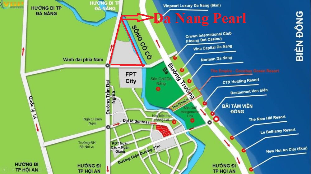 Đất xanh miền Trung mở bán dự án Danang Pearl – viên ngọc trong lòng Đà Nẵng – giá 6.8tr/m2 4372784