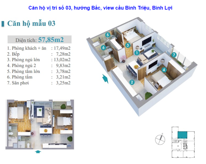 Chính chủ cần bán căn hộ 2 PN rẻ nhất Soho Riverview (SGCC Bình Quới 1). Anh Duy 0186.399.1448 5149203