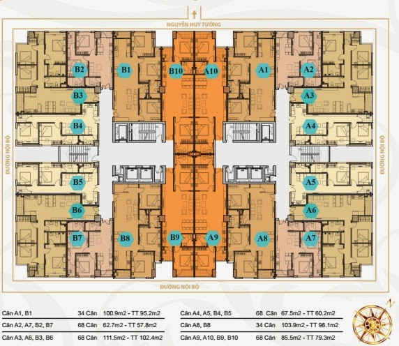 Chính chủ cần bán căn hộ DT 85.5m2 trung tâm Q.Thanh Xuân, giá 26.5tr/m2. LH: 012.5381.5746 6005963