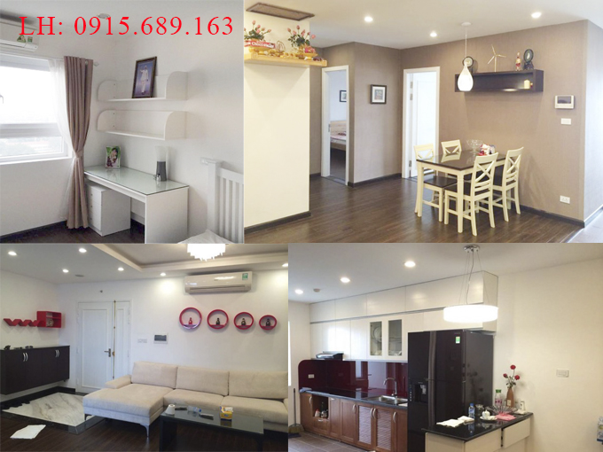 Cho thuê căn hộ tại chung cư 102 Thái Thịnh 75m2, 2PN, giá 10 triệu/tháng 5991822
