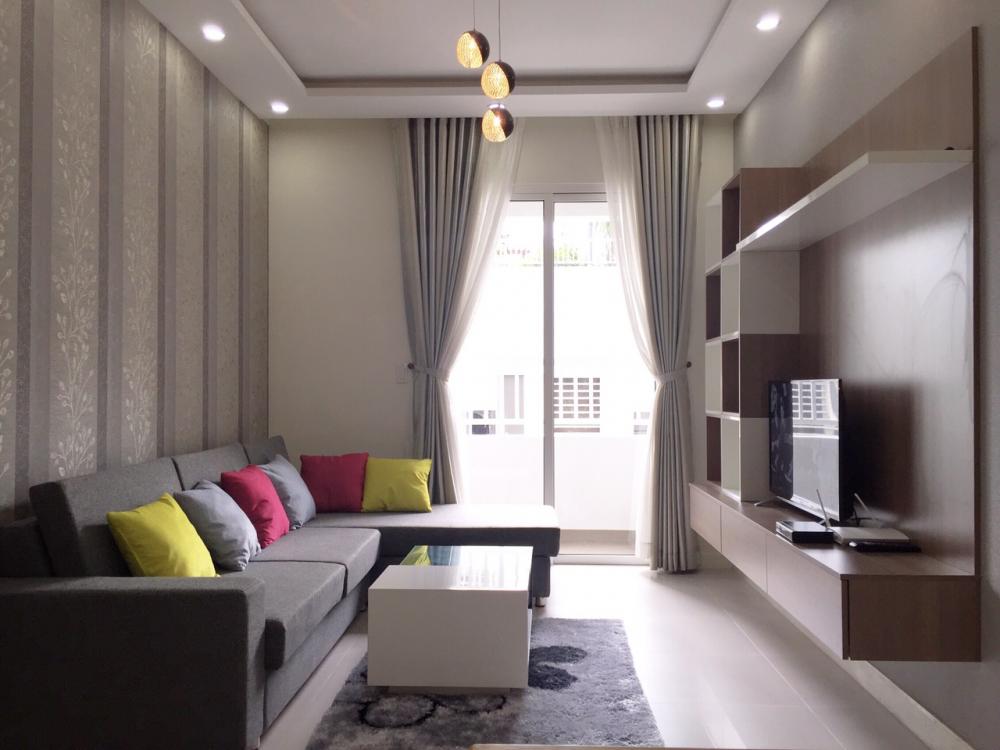 Cần cho thuê gấp chung cư cao cấp Phú Thạnh, B. 17.03, 90 m2, 2PN, 2 WC, đầy đủ nội thất 6055716
