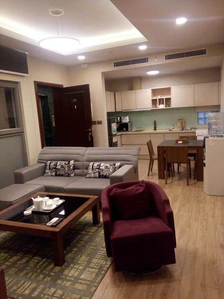Cho thuê căn hộ dịch vụ Kim Mã, Ba Đình, DT 100m2, 2PN, 2VS, giá 25.04 triệu/tháng full đồ 6172387