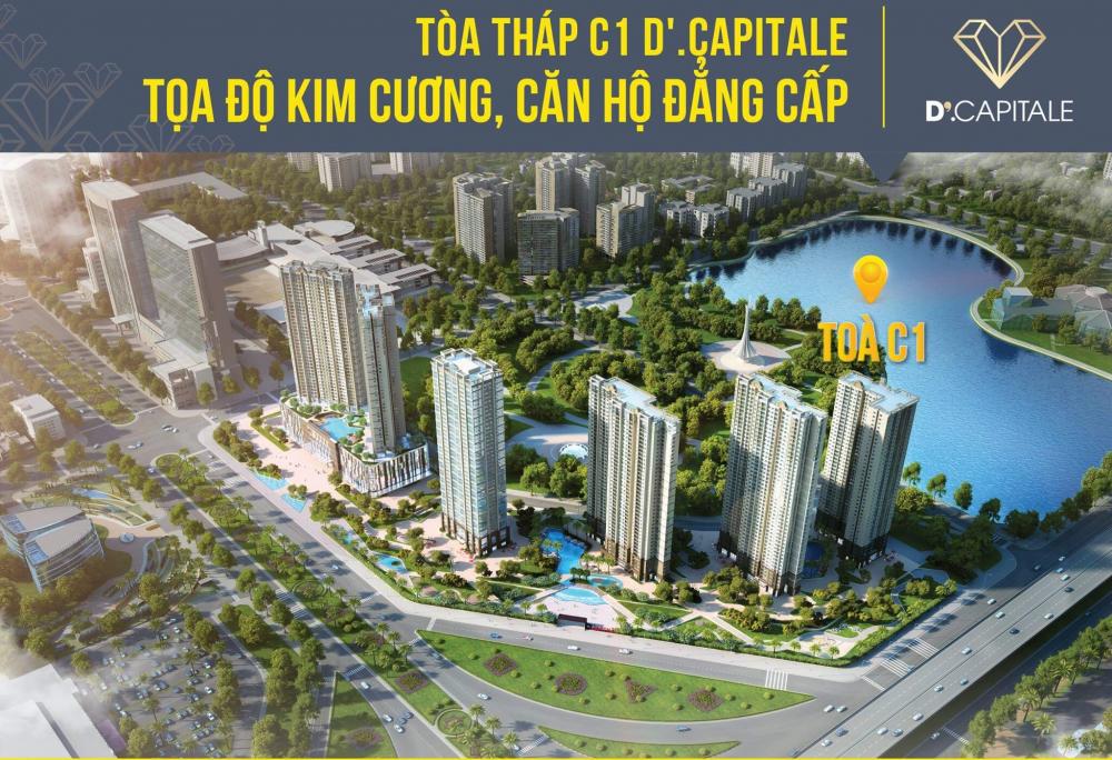 Bán căn hộ chung cư tòa C1 Vinhomes Trần Duy Hưng, DT 97m2, căn góc, view đẹp 6330803