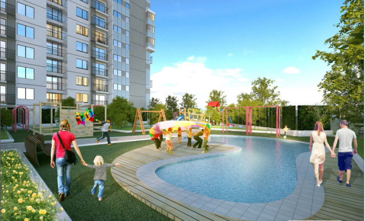 Nhượng gấp căn hộ 2 PN, 79 m2 chung cư The Two, Gamuda City, ban công Đông Nam- 0977.699.855 6290036