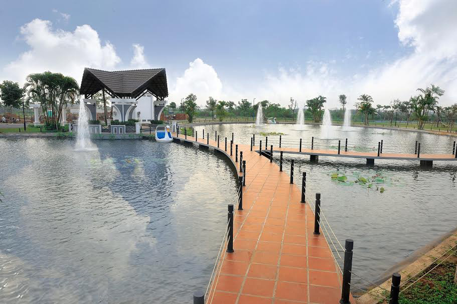 Nhà phố biệt thự sân vườn Khang Điền, view sông, cư dân hiện hữu. CK 18%, SHCC 6424438