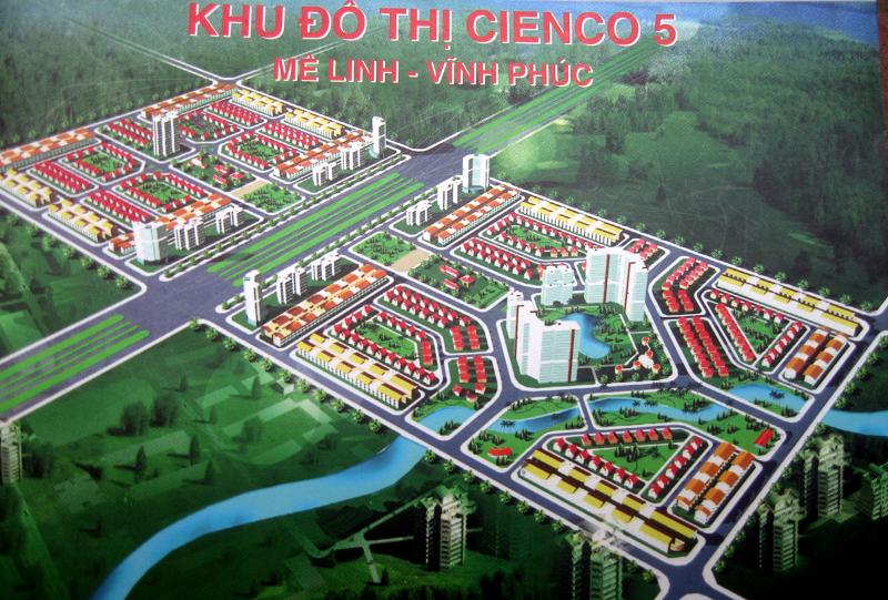 Bán đất nền KĐTM Cienco 5 Mê Linh giá rẻ nhất 6365791