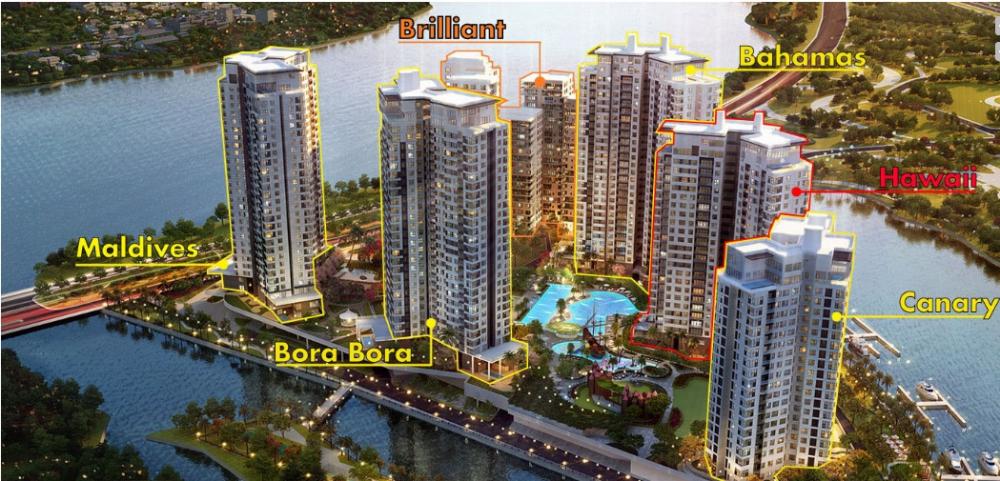 Cắt lỗ căn hộ Đảo Kim Cương, 2PN, Hawaii, TT 30% nhận nhà, CK 3%, giá 3.8 tỷ. LH 0931 328 880 6497846