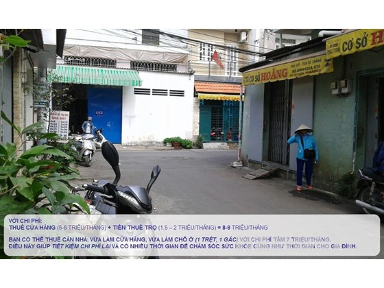 Cho thuê nguyên căn 149/72 Lũy Bán Bích, Tân Phú làm cửa hàng và để ở 6466264