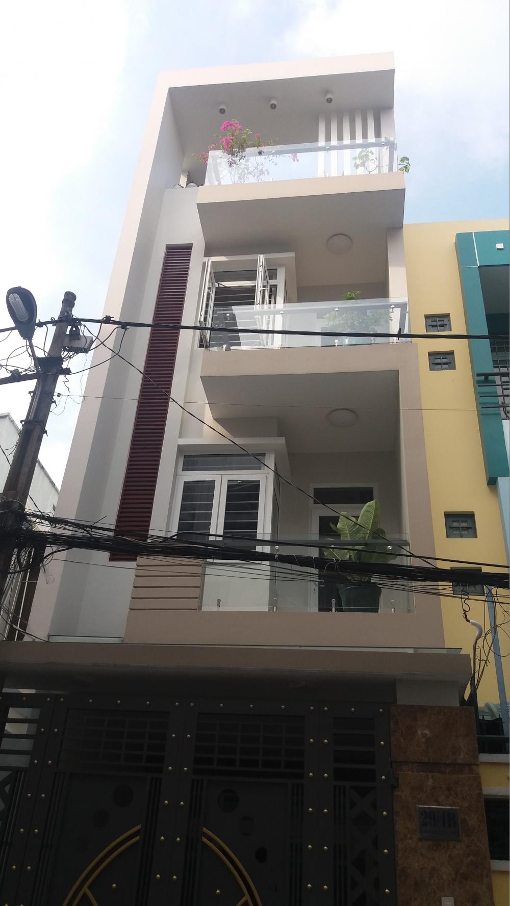 Cho thuê nhà HXH Lý Văn Phức gần Võ Thị Sáu 4m x 16m, trệt, 2 lầu, sân thượng 6637577