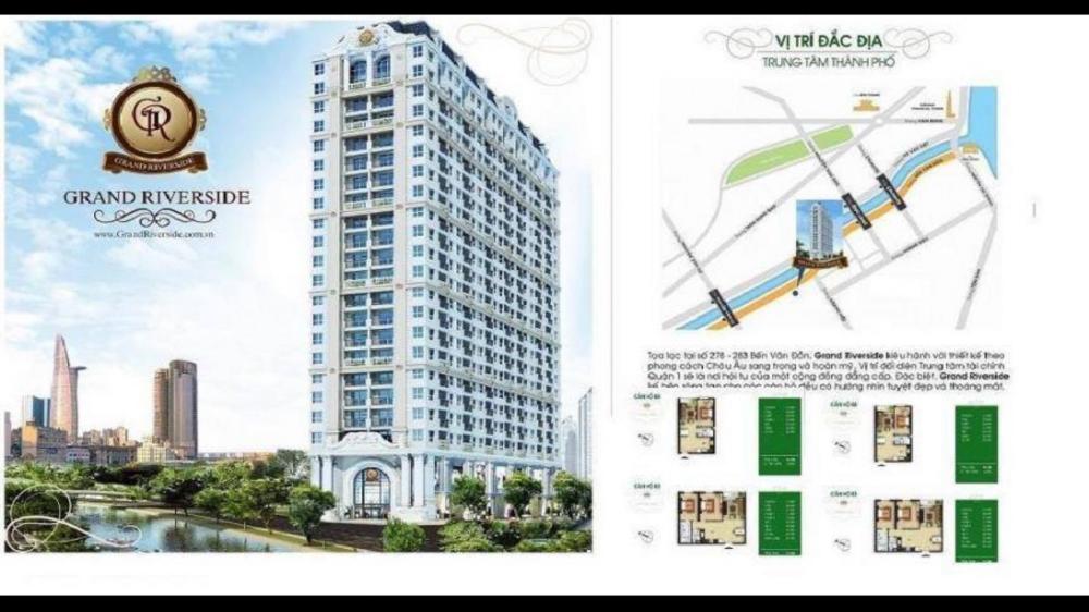 Chính chủ cần bán lại căn hộ Grand Riverside góc 55m2 tầng 7 view sông , giá rẻ hơn CĐT 2,35 tỷ 6536403