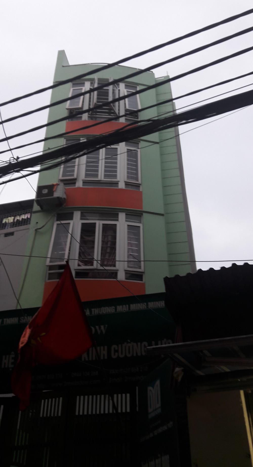 Bán nhà mặt ngõ 14 Mễ Trì Hạ, DT sổ đỏ 94m2, xây dựng 75m2 x 5 tầng, có sân rộng 20m2 6642173