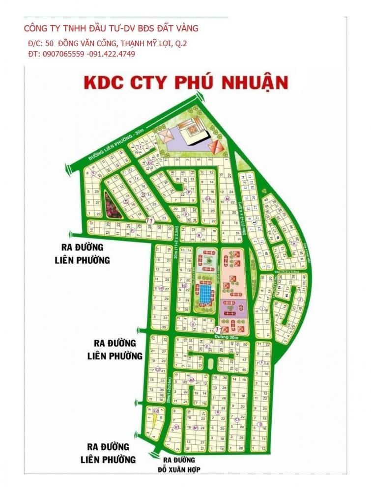 Chuyên đất nền Phú Nhuận, và các dự án khác tại quận 9 6589707