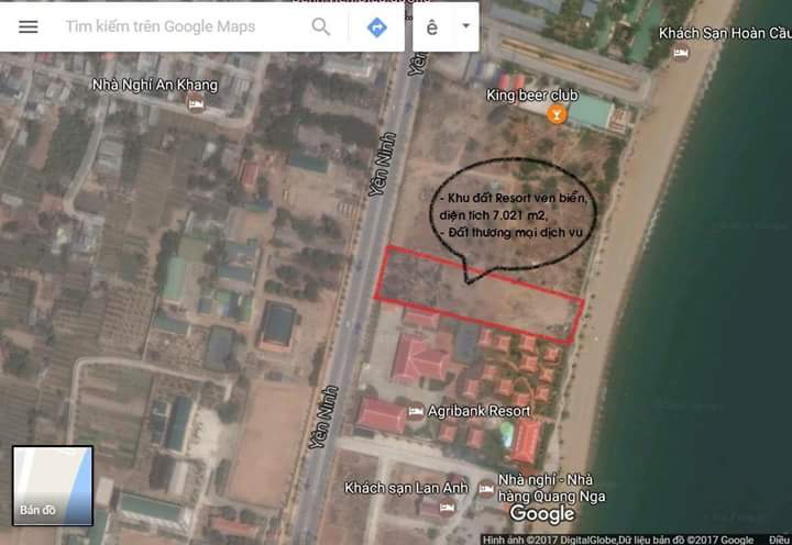 Bán khu đất Resort ven biển đường Yên Ninh 6718772