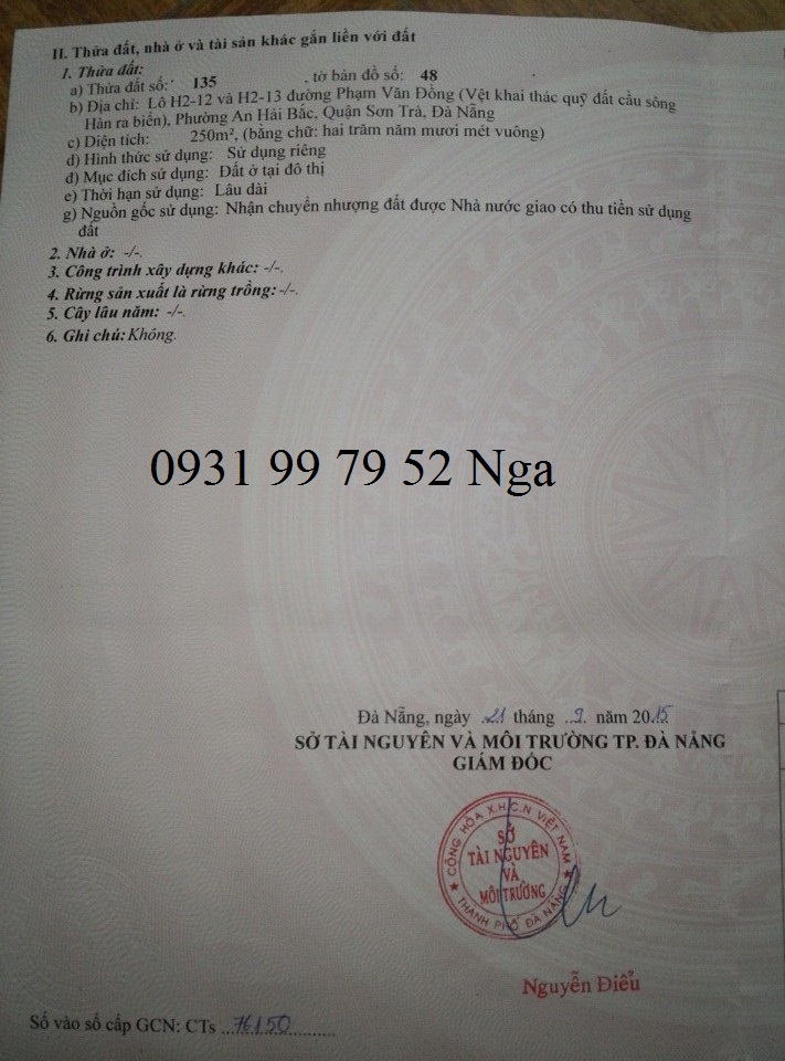 Cần Bán Nhanh Đất Phạm Văn Đồng Block H2-12,13  6622891