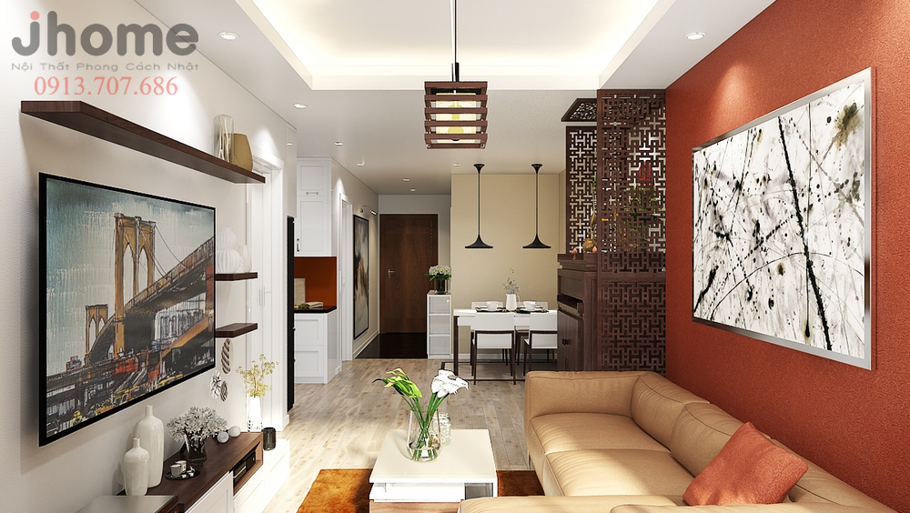 Thiết kế nội thất chung cư Golden West, Thanh Xuân, Hà Nội 6789077