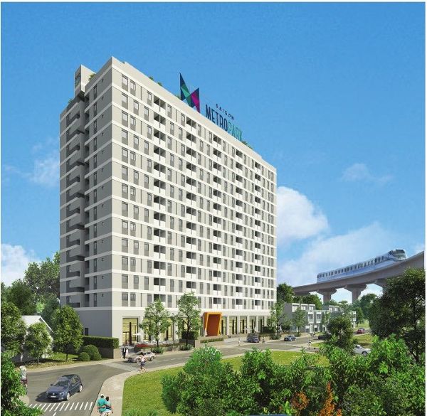 Cần bán gấp căn hộ Saigon Metro Park 50m2 tại tầng 10 - trung tâm quận Thủ Đức 6802278