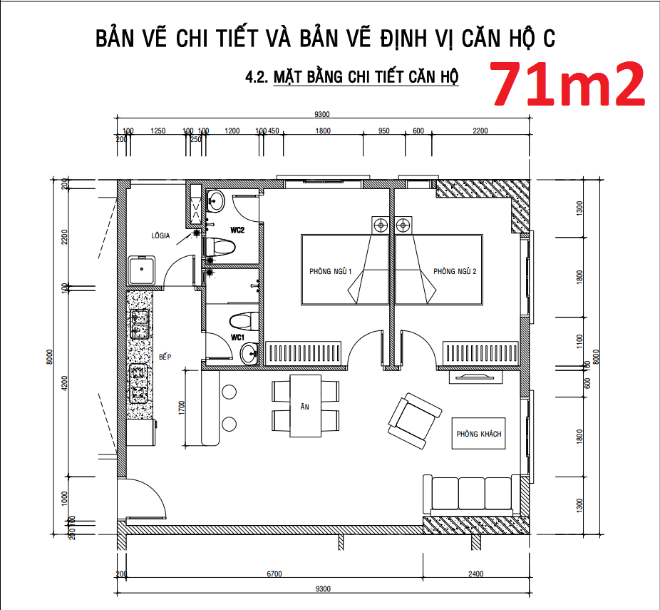 Bán căn hộ IDICO Tân Phú block C T12/2017 nhận nhà, căn góc 71m2, bán 1,69 tỷ (có VAT + PBT) 6765662