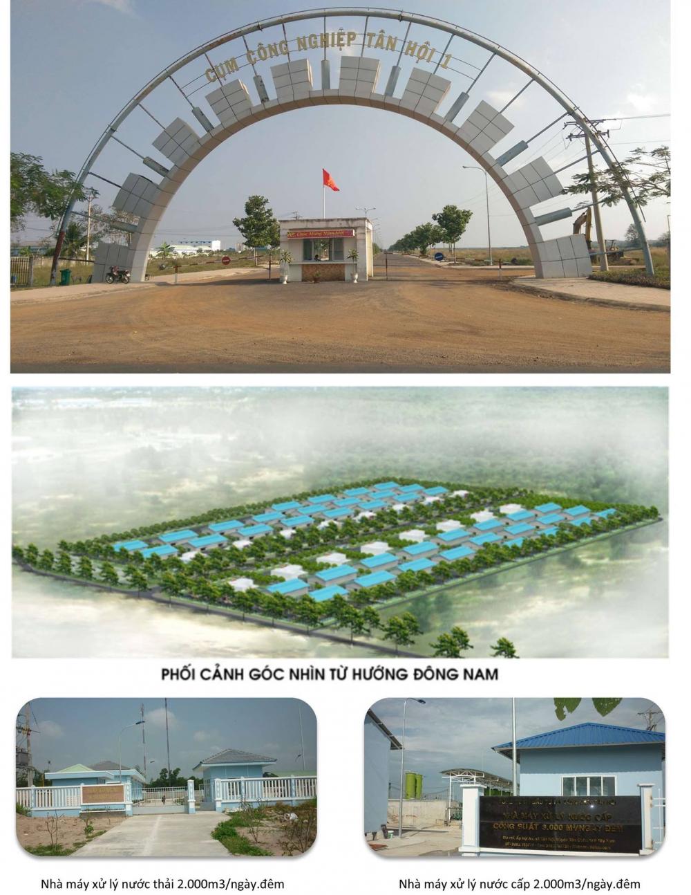 Cho thuê đất công nghiệp tại Tây Ninh, tiện xây xưởng, kho, bãi, nhà máy 6845009