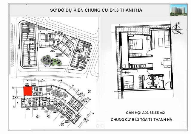 Chung cư B1.3 T1, T2, T3 Thanh Hà Mường Thanh mở bán đợt 1 6899583