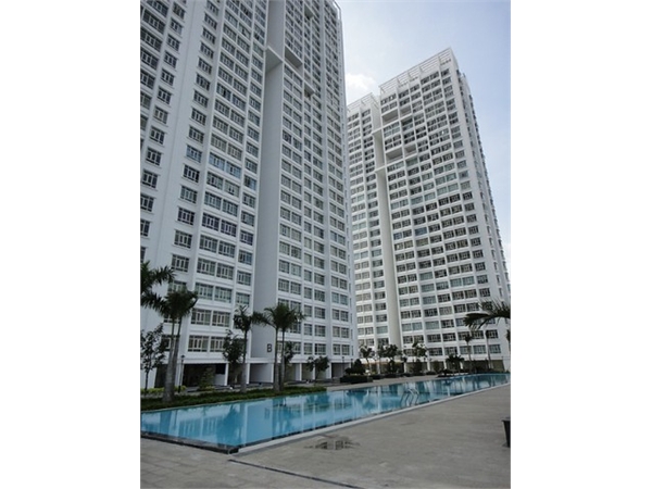Cho thuê CH Phú Hoàng Anh, 3PN, 129m2, đầy đủ nội thất, lầu cao view đẹp, giá rẻ, 0932609332 7005581