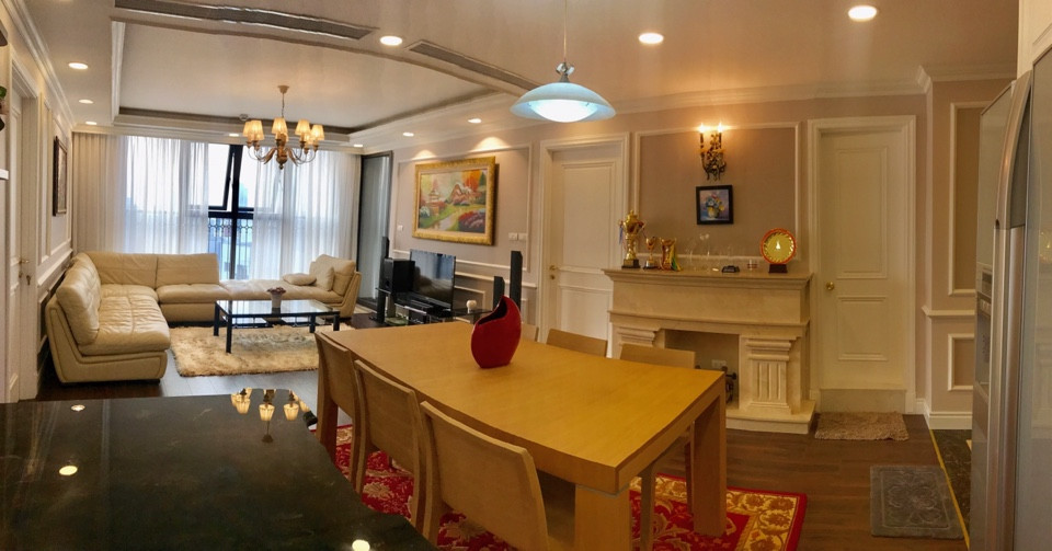 Cho thuê căn hộ cao cấp tại 36 Hoàng Cầu, Tân Hoàng Minh 130m2, 3PN, đủ đồ view hồ giá 19 tr/th 7243793