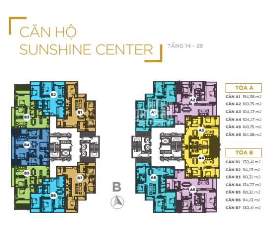 Tặng ngay Iphone7 mua căn hộ Sunshine Center 16 Phạm Hùng, cam kết cho thuê 30tr/th trong 3 năm 7250509