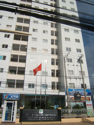 Cho thuê căn hộ chung cư Minh Thành, Q. 7, lầu cao view đẹp, 90m2, 2PN, 2WC, 8.5tr/th, 0909917188 7359116