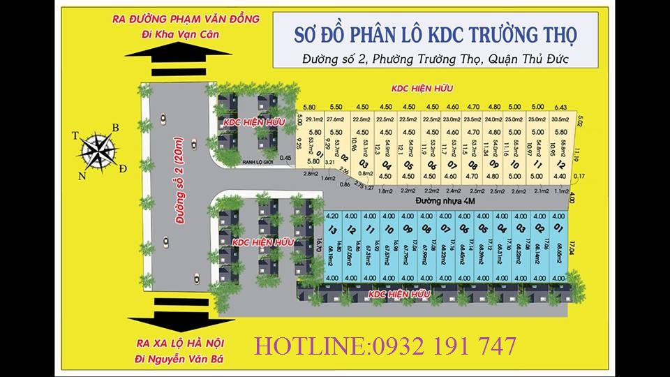 Cần bán lô đất đường số 2 Trường Thọ,ngay Kha Vạn Cân,Gần Phạm Văn Đồng,giá tốt đầu tư. 7319509