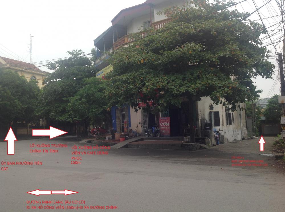 Bán đất đường Minh Lang phố Thọ Mai, Phường Tiên Cát, TP. Việt Trì, tỉnh Phú Thọ 7413349