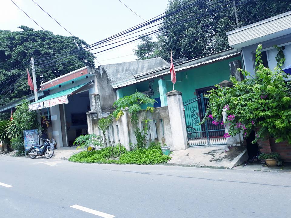 Nhà đất mặt tiền 525m2 đường 15m tiện kinh doanh buôn bán số nhà 30, Trưng Nữ Vương, Phú Bài, Huế 7451926