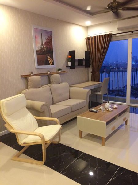 Cho thuê căn hộ cao cấp 2 PN tại Monarchy Đà Nẵng, view sông Hàn về đêm cực linh lung 7526689