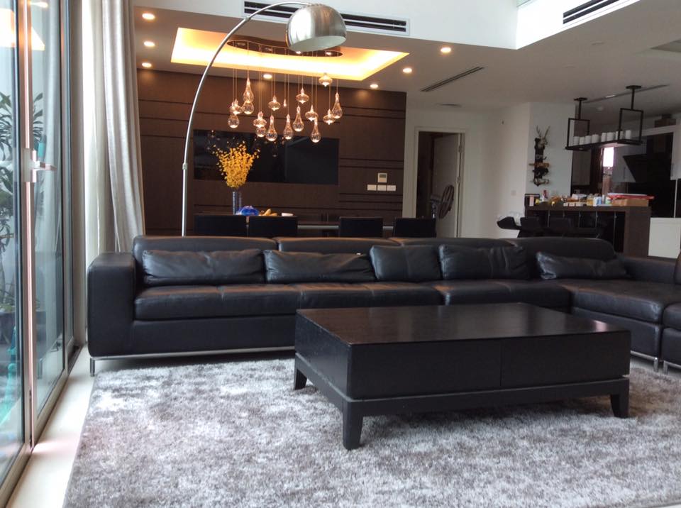 Cho thuê CHCC Hoàng Thành Tower, căn Duplex tầng 19, 234m2, 4 phòng ngủ, nội thất tốt 50 tr/tháng 3071780