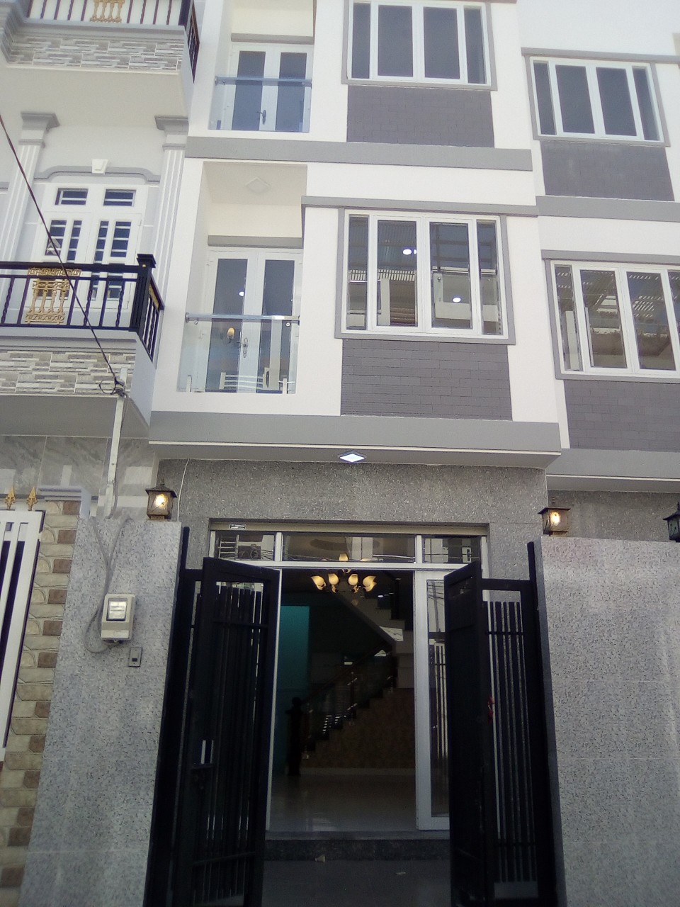 Nhà 4 x14.1m, hẻm trước nhà 5m, hẻm 1806 Huỳnh Tấn Phát, Nhà Bè 7983991