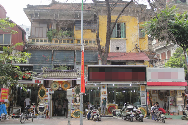 Cho thuê cửa hàng mặt phố Nguyễn Thái Học, DT: 40m2, MT 4m 8657357