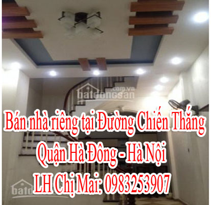 Bán nhà riêng tại đường Chiến Thắng, quận Hà Đông, Hà Nội 9077737