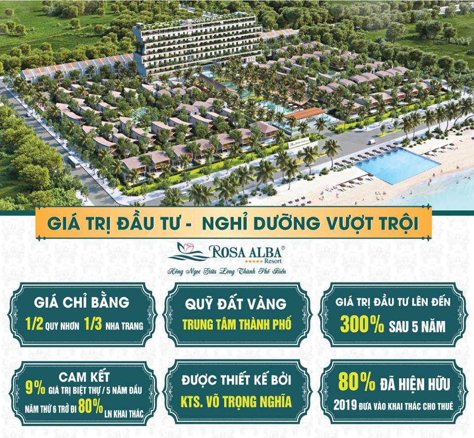 Dự án nghỉ dưỡng cao cấp Tuy Hòa Rosa Alba Resort 9151243