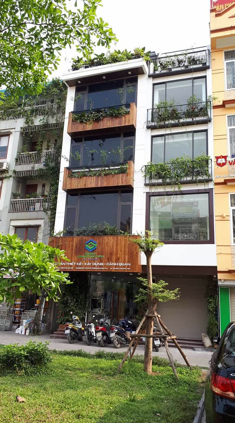Cho thuê nhà đẹp mặt phố Thái Hà 60m2, 4 tầng, mặt tiền 4.5m 70tr/ tháng 9145046