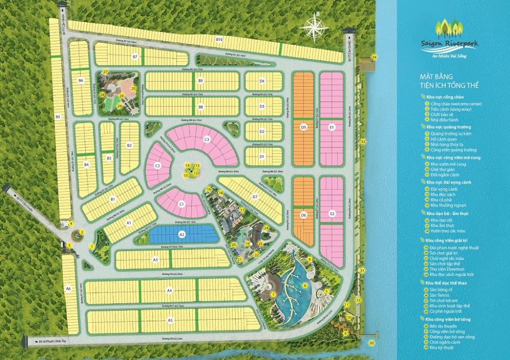 Kẹt tiền bán đất lô B7 - 23, sổ đỏ dự án Saigon Riverpark, LH Sang 0904 840 597 9347428