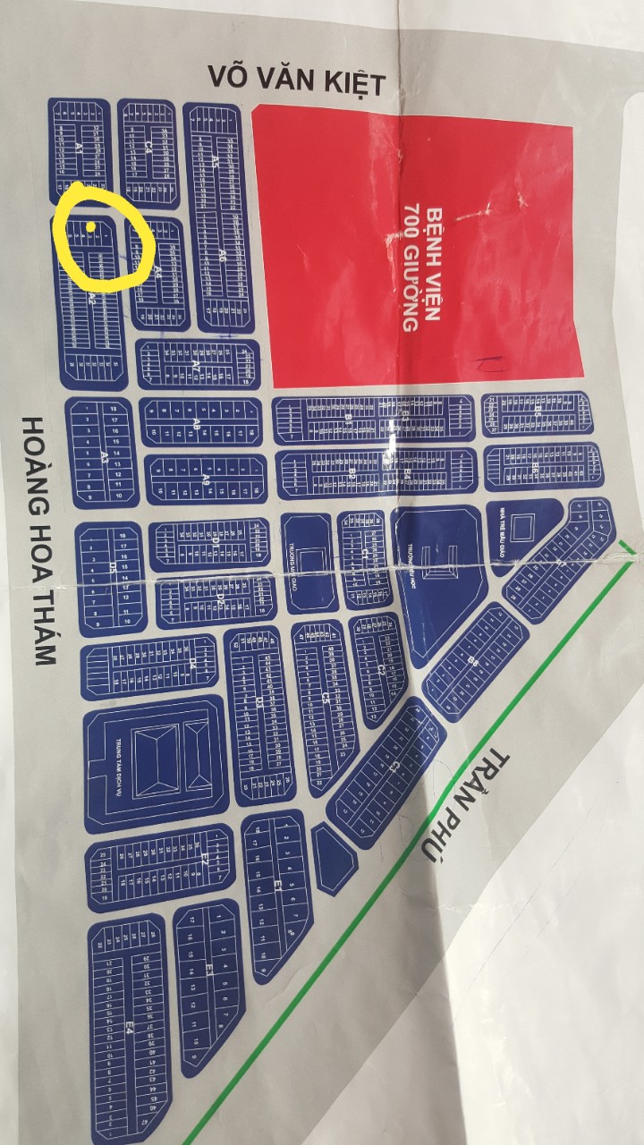 Bán đất nền dự án Barimex bên hông bệnh viện 700 giường, lock A7, 12, diện tích 5*17m, giá 930tr 9267579