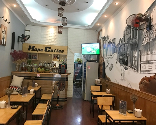 Cần sang nhượng quán Cafe HOPE COFFEE - số 30 phố Trần Điền, phường Định Công, Quận Hoàng Mai, Hà Nội 9272114