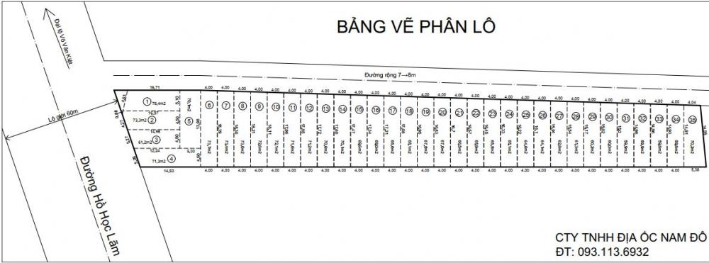 Giới thiệu đặt đất nền dự án từ 60m2 thuộc P. An Lạc, Q. Bình Tân chỉ từ 2,7 tỷ 9389758