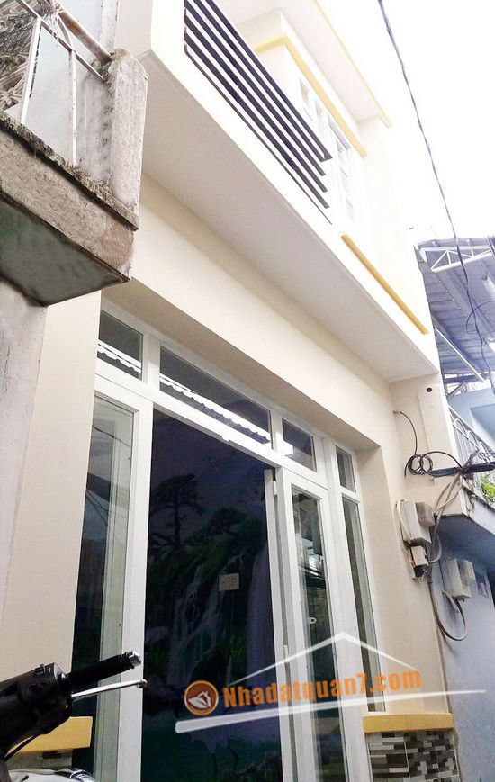 Cần bán nhà 1 lầu tuyệt đẹp hẻm 118 Bùi Văn Ba, P. Tân Thuận Đông, Quận 7 9429952