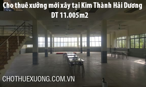 Chính chủ cho thuê nhà xưởng tiêu chuẩn tại KIM Thành Hải Dương DT 10005m2  9546123