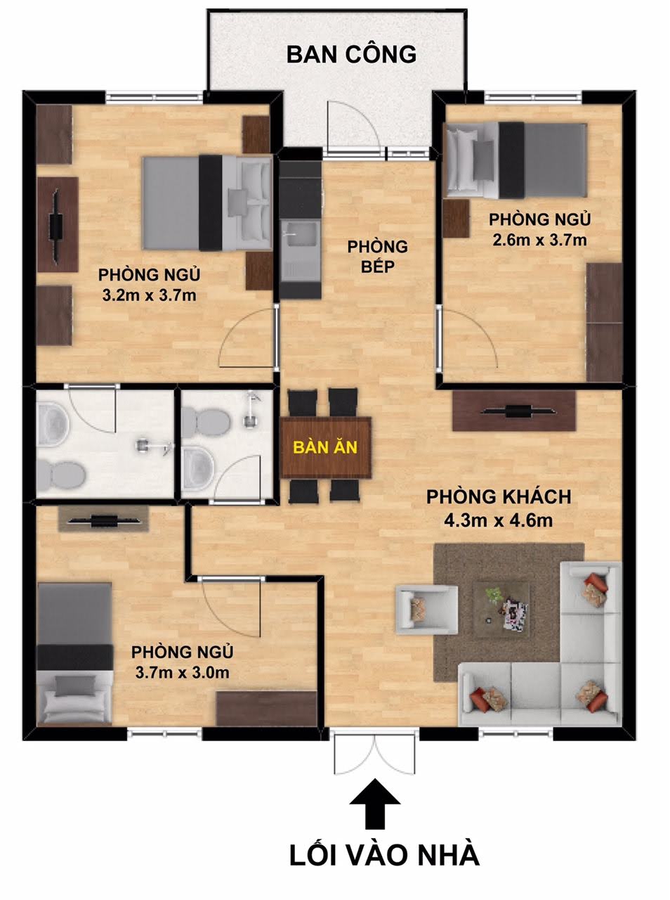Bán căn hộ chung cư CT4B X2 Linh Đàm 3 phòng ngủ 79m2, giá 1.58 tỷ. LH 0972.015.918 9615350