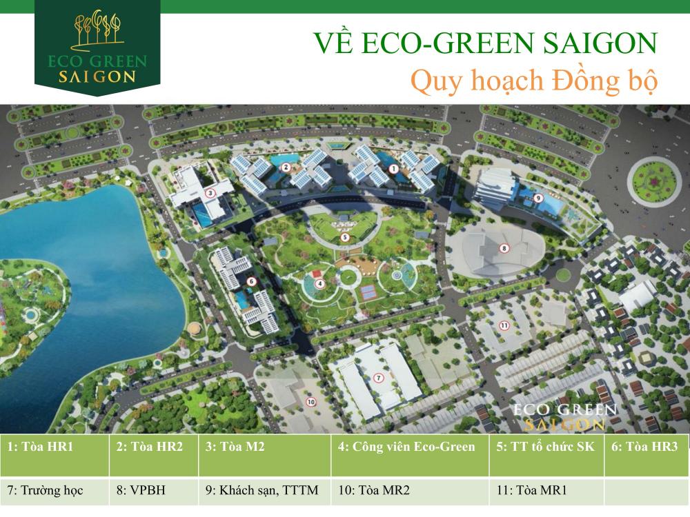 Eco Green Sài Gòn quận 7 chuẩn 6 sao, sở hữu duy nhất 2 công viên, MĐXD chỉ 30%, mở bán đợt 2 9733234