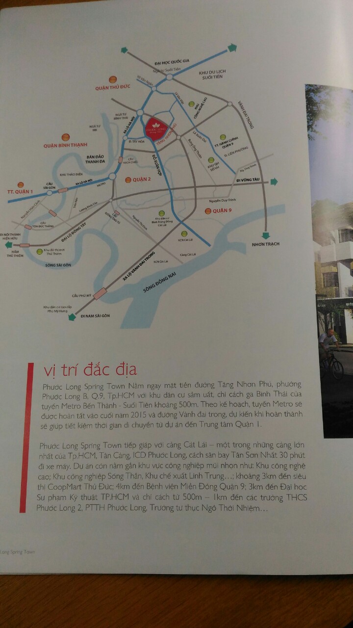 Bán gấp đất nền đường Tăng Nhơn Phú B, 100m2, giá 5.7 tỷ, sổ đỏ riêng 10283270