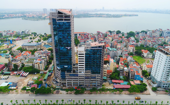 Mặt phố Võ Chí Công, 8 tầng, Thang máy, Vỉa hè 10m, 19.5 tỷ. 10216692