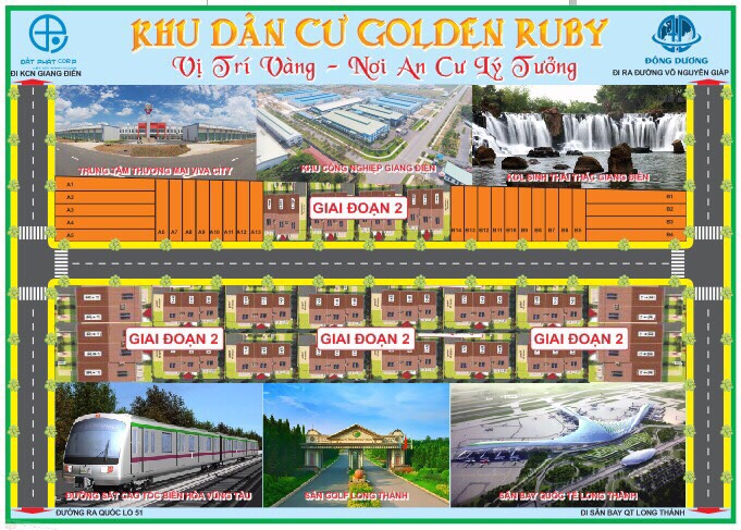 Sắp mở bán dự án Golden Ruby, An Viễn, Trảng Bom, Đồng Nai 10268457